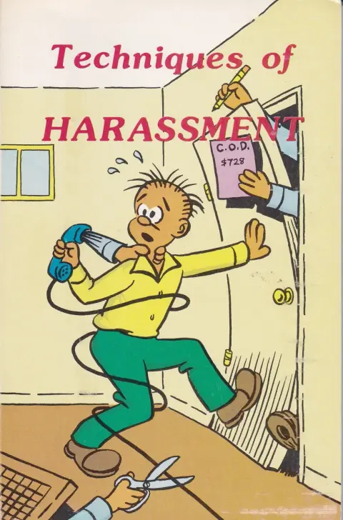 Cover of Techniques of harassment