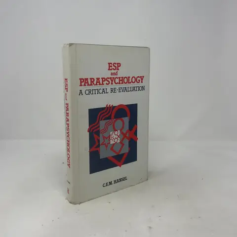 Cover of ESP and parapsychology
