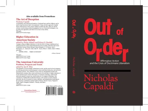 Cover of Out of Order