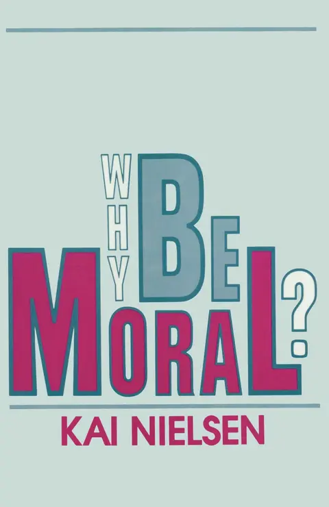 Cover of Why Be Moral?