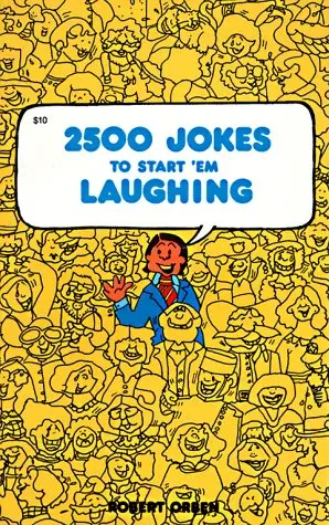 Cover of 2500 Jokes to Start'Em Laughing