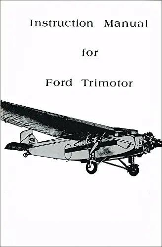 Cover of Ford Trimotor Instruction Manual