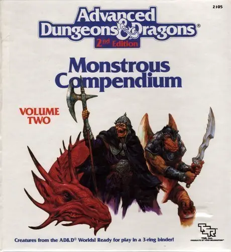 Cover of Monstrous Compendium