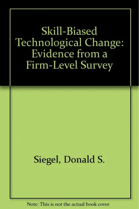 Cover of Skill-Biased Technological Change