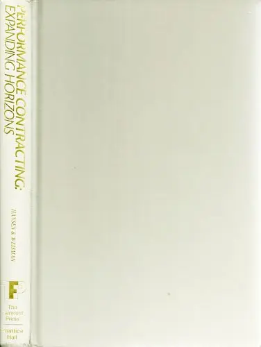Cover of Performance Contracting