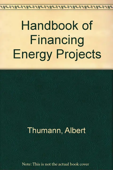 Cover of Handbook of Financing Energy Projects