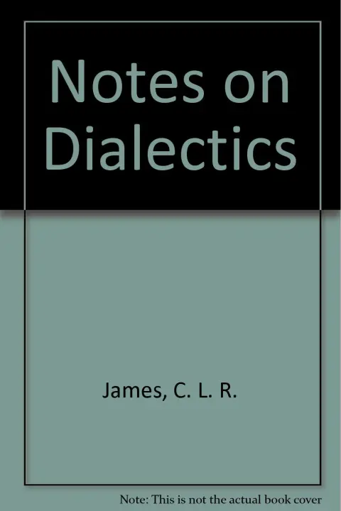 Cover of Notes on Dialectics