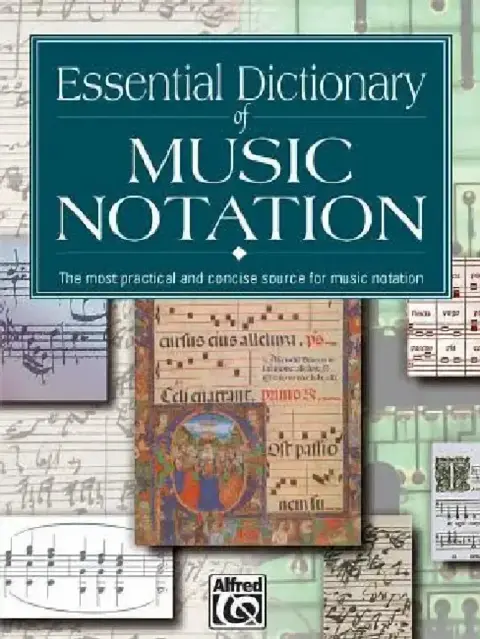 Cover of Essential Dictionary of Music Notation