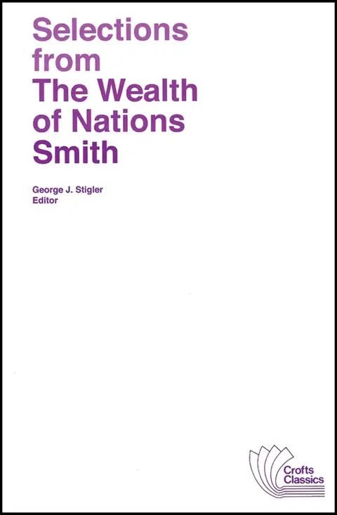Cover of Selections from the Wealth of Nations