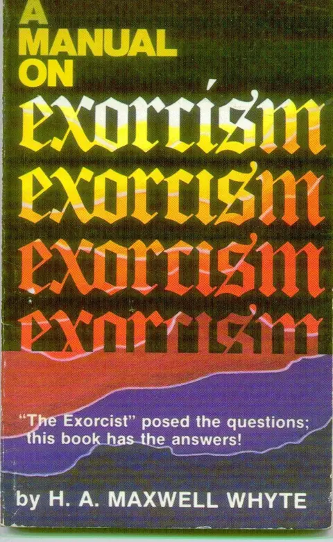 Cover of Manual on Exorcism