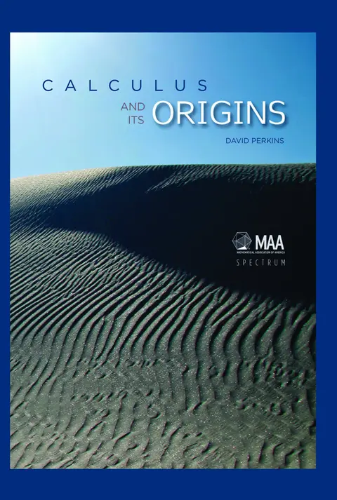 Cover of Calculus and Its Origins