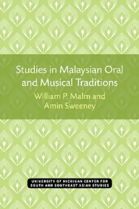 Cover of Studies in Malaysian Oral and Musical Traditions