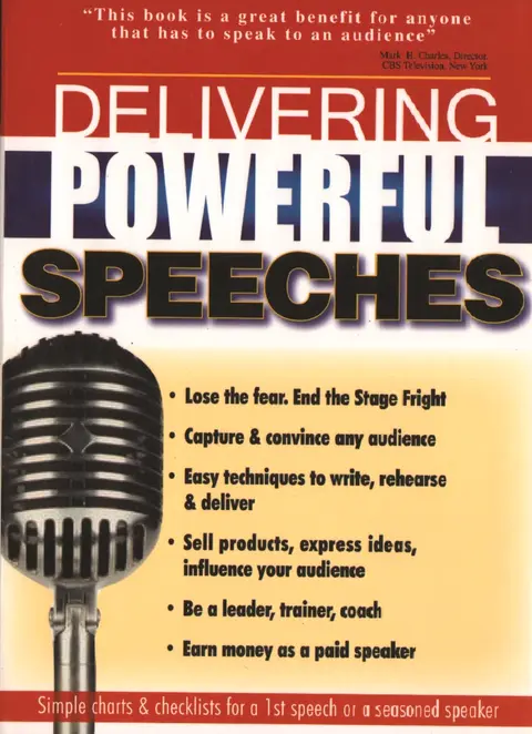 Cover of Delivering Powerful Speeches