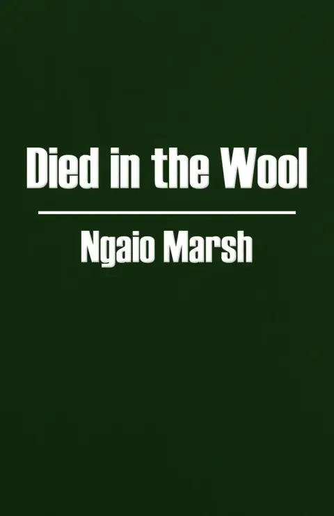 Cover of Died in the Wool