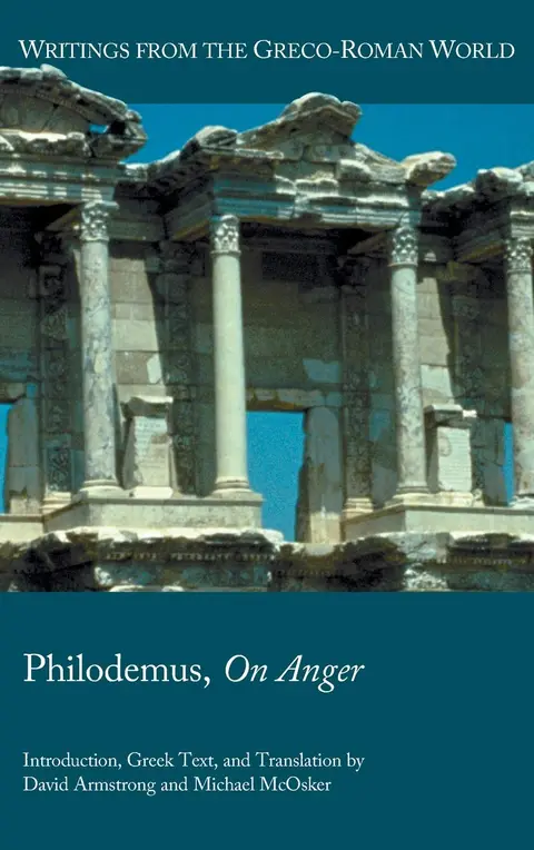 Cover of Philodemus, on Anger