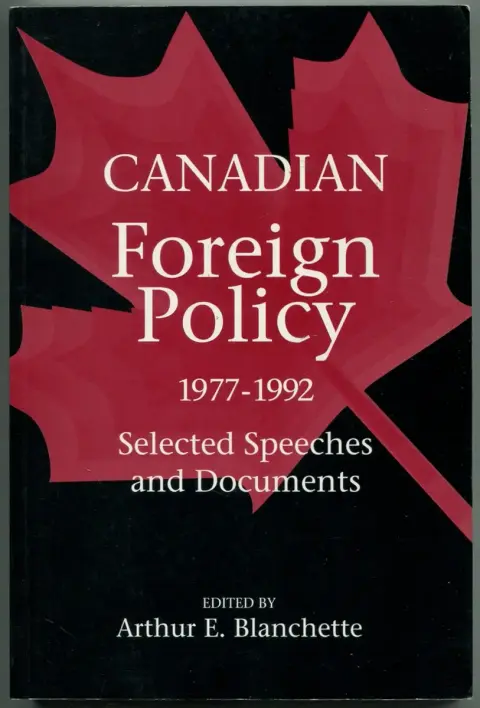 Cover of Canadian Foreign Policy, 1977-1992