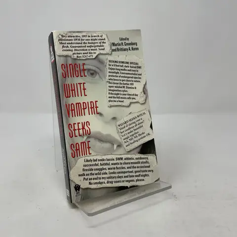 Cover of Single White Vampire Seeks Same
