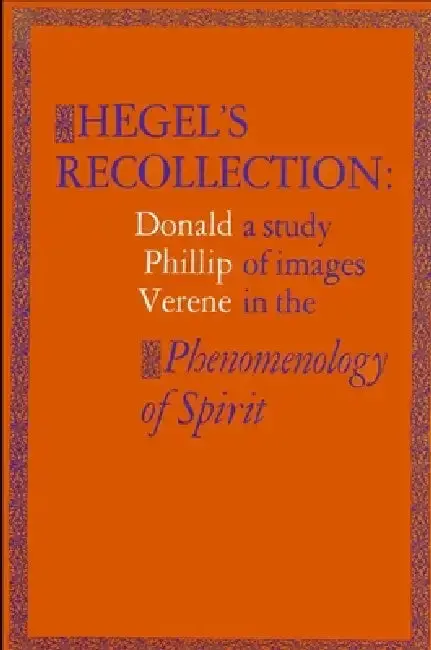 Cover of Hegel's Recollection