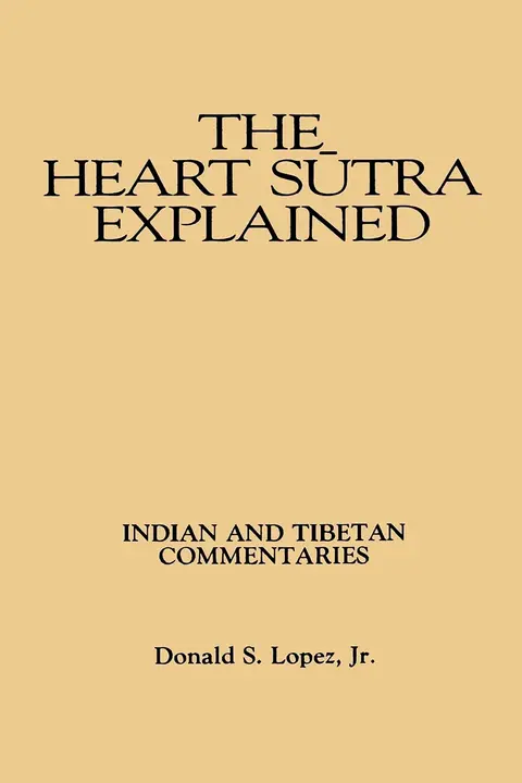 Cover of The Heart Sutra Explained