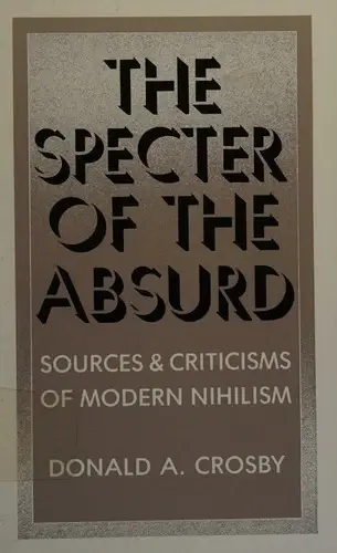 Cover of The Specter of the Absurd