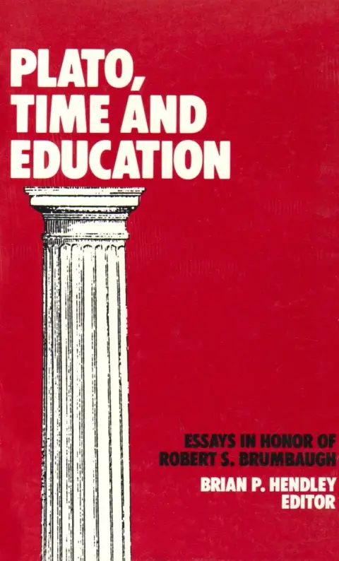Cover of Plato, Time, and Education