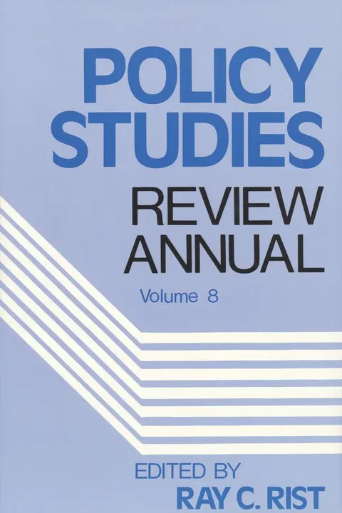 Cover of Policy Studies