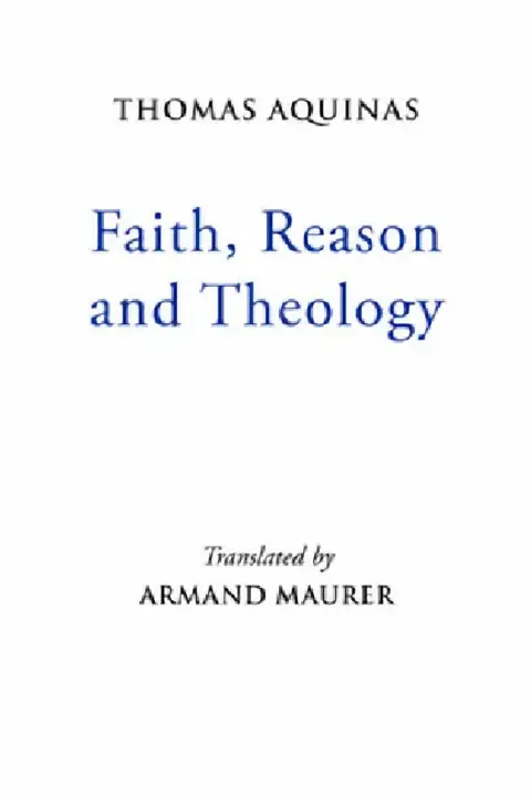 Cover of Faith, Reason and Theology