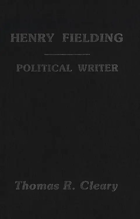 Cover of Henry Fielding