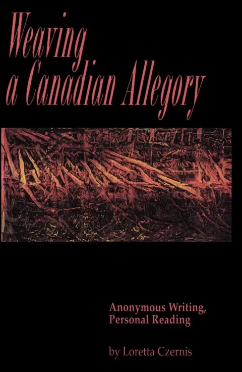 Cover of Weaving a Canadian Allegory