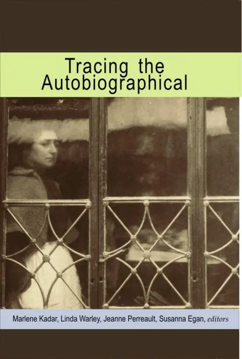 Cover of Tracing the Autobiographical