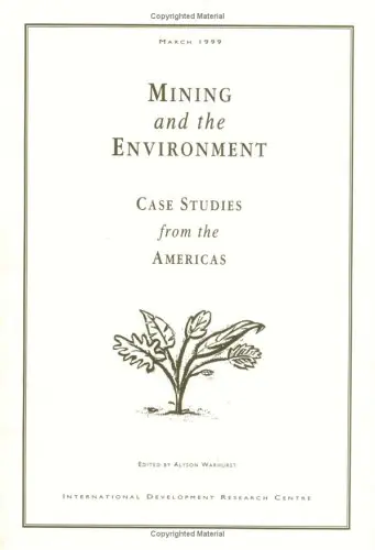 Cover of Mining and the Environment