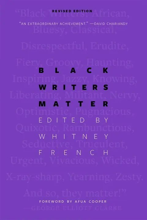 Cover of Black Writers Matter