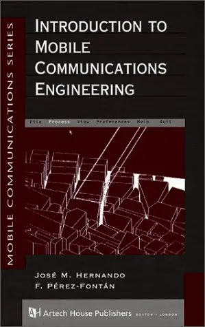 Cover of Introduction to Mobile Communications Engineering