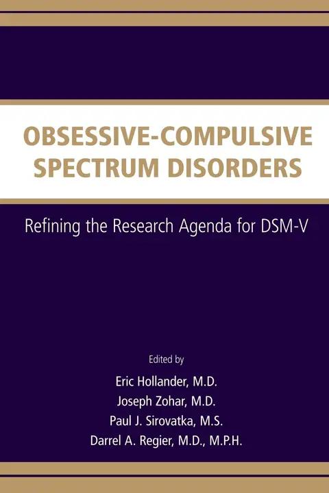 Cover of Obsessive-Compulsive Spectrum Disorders