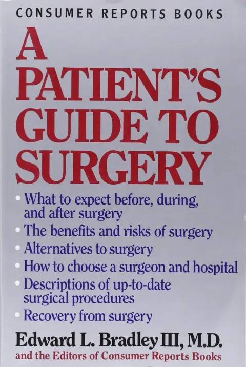 Cover of A Patient's Guide to Surgery