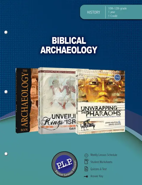 Cover of Biblical Archaeology Parent Lesson Planner