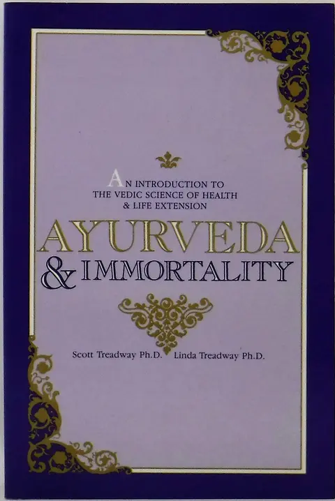 Cover of Ayurveda and Immortality