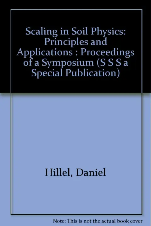 Cover of Scaling in Soil Physics
