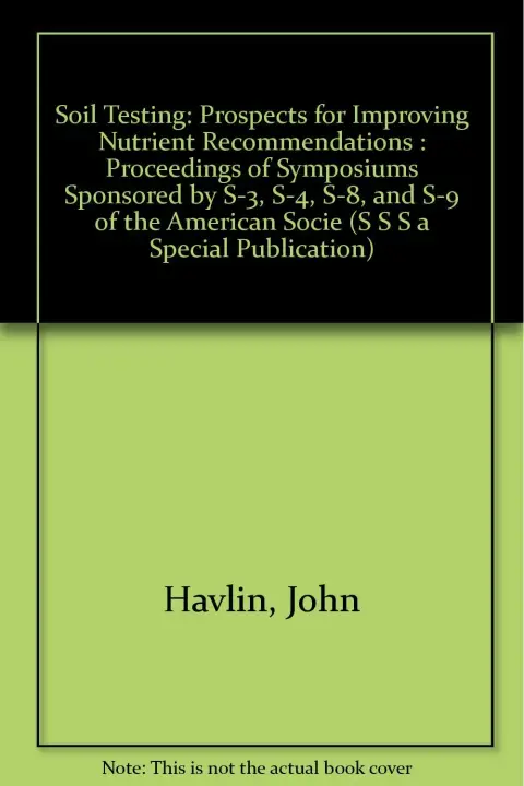 Cover of Soil Testing