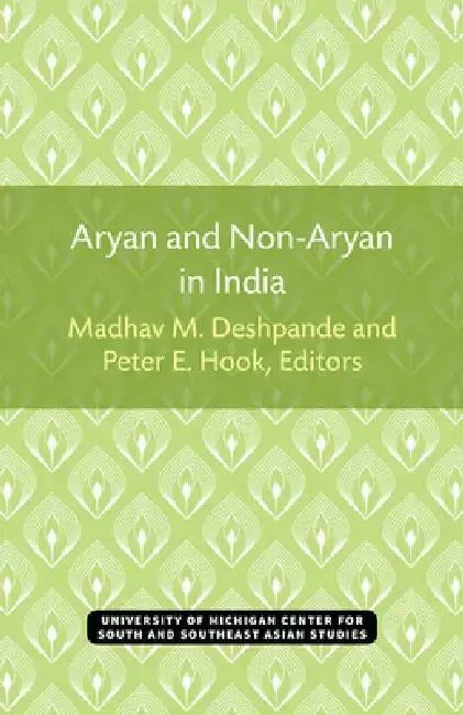 Cover of Aryan and Non-Aryan in India