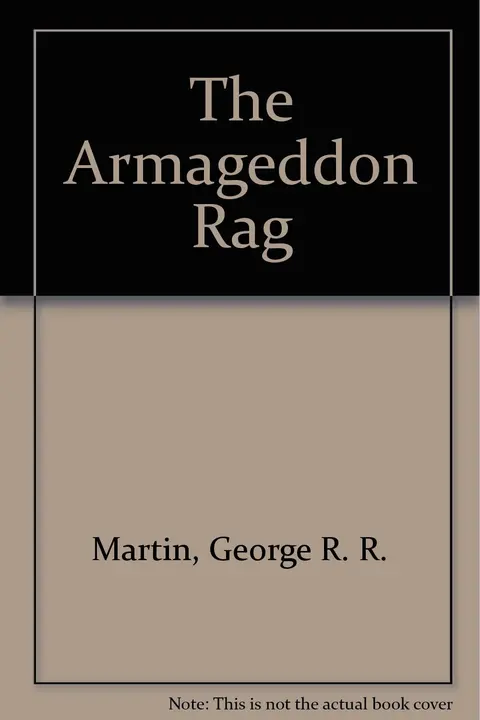 Cover of The Armageddon Rag