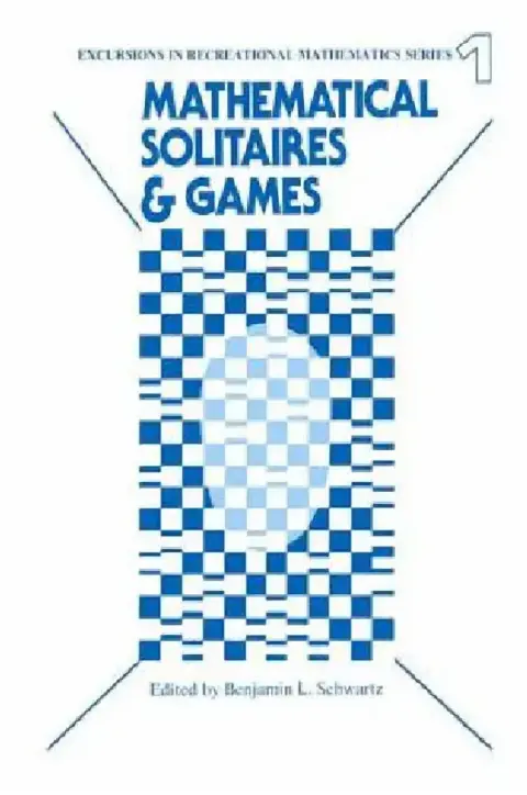 Cover of Mathematical Solitaires and Games