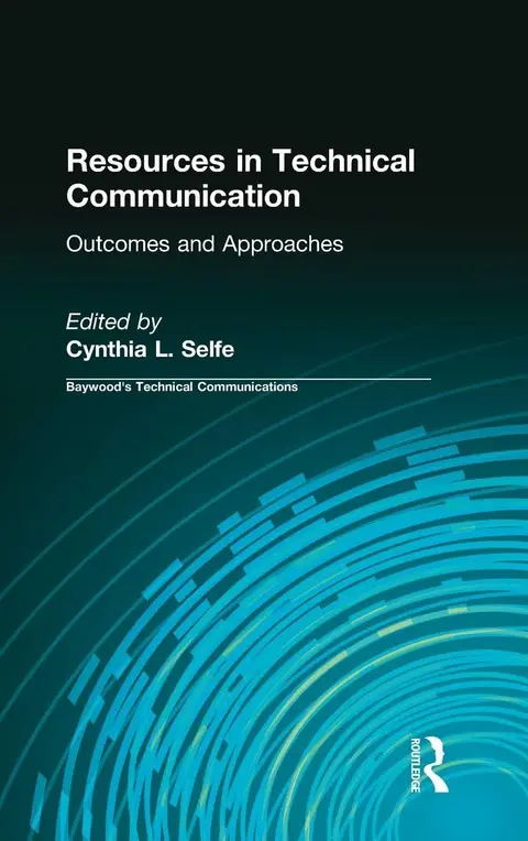Cover of Resources in Technical Communication