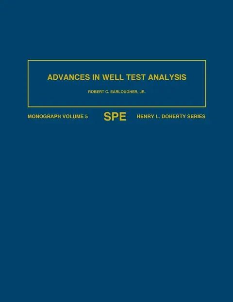 Cover of Advances in Well Test Analysis