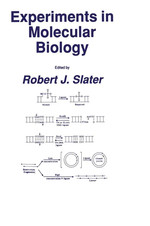 Cover of Experiments in Molecular Biology