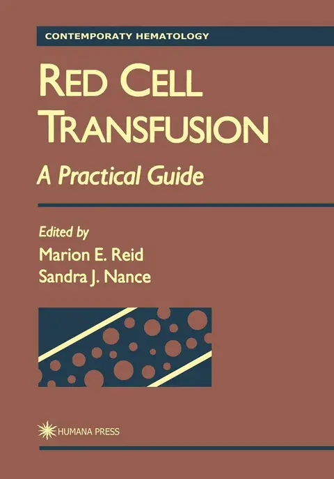 Cover of Red Cell Transfusion