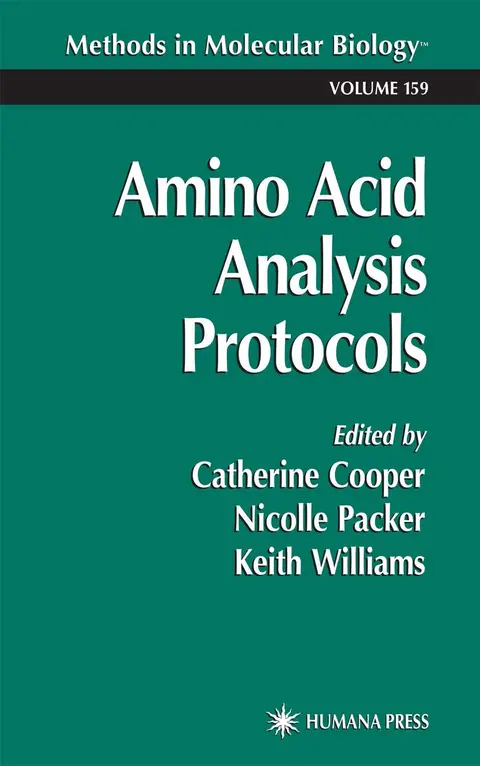 Cover of Amino Acid Analysis Protocols
