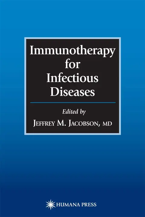 Cover of Immunotherapy for Infectious Diseases