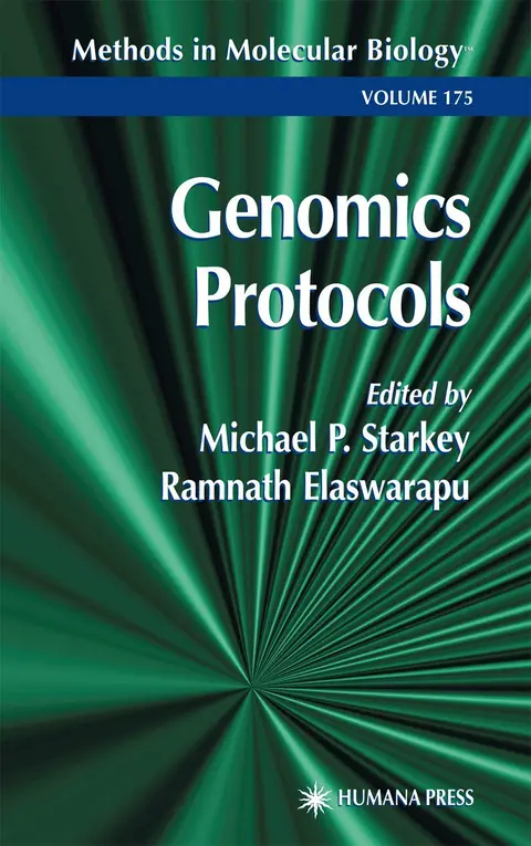 Cover of Genomics Protocols
