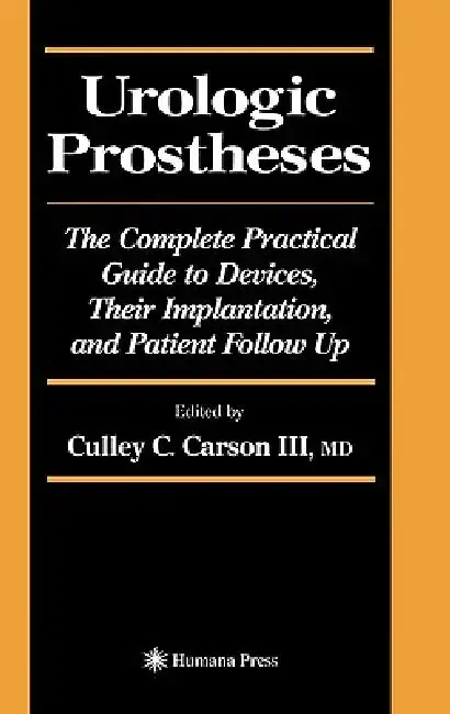 Cover of Urologic Prostheses